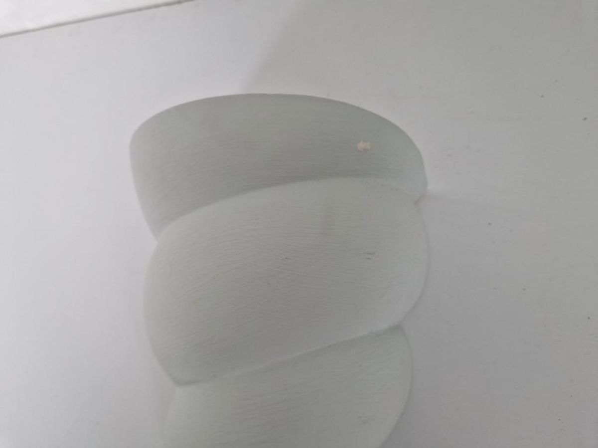 Vintage Italiaanse Keramiek Muur Lamp Wolk. image 5