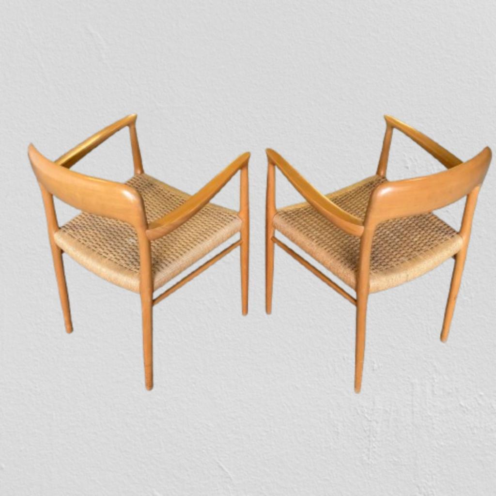 Set Van 8 Stoelen Niels Moller Voor Mollers Mobelfabrik image 6