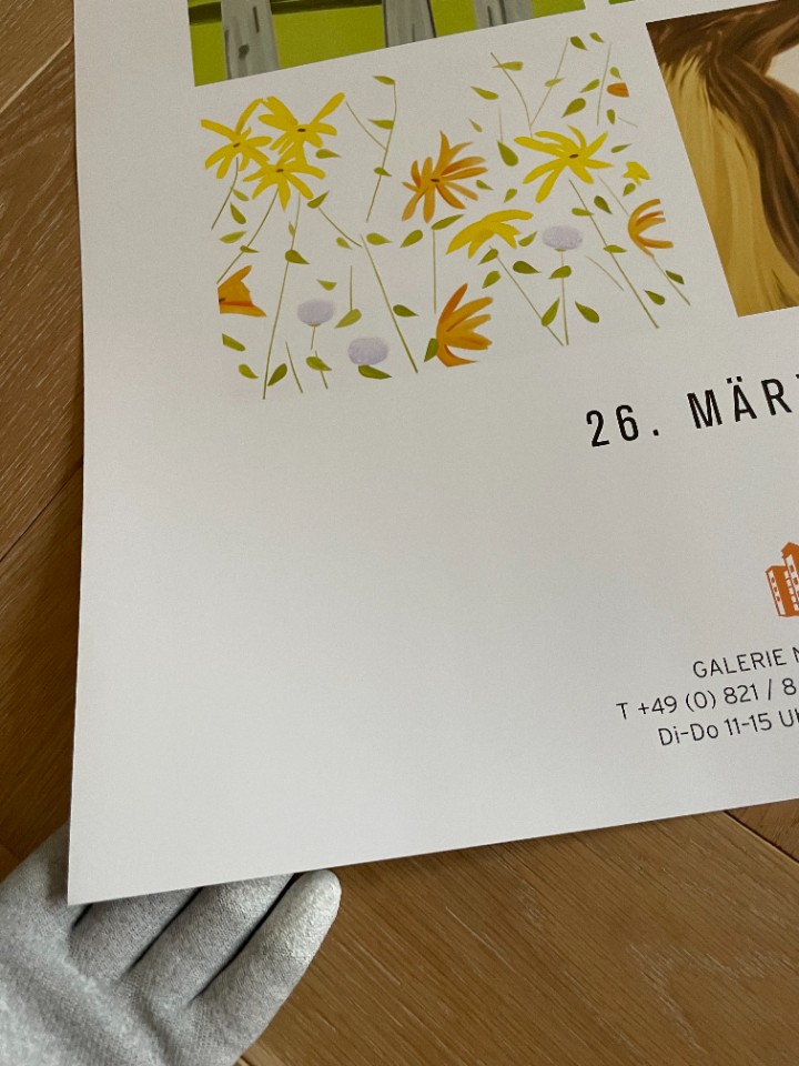 Alex Katz, Exibition Poster Galerie Noah Gmbh Augsburg,2021 image 10