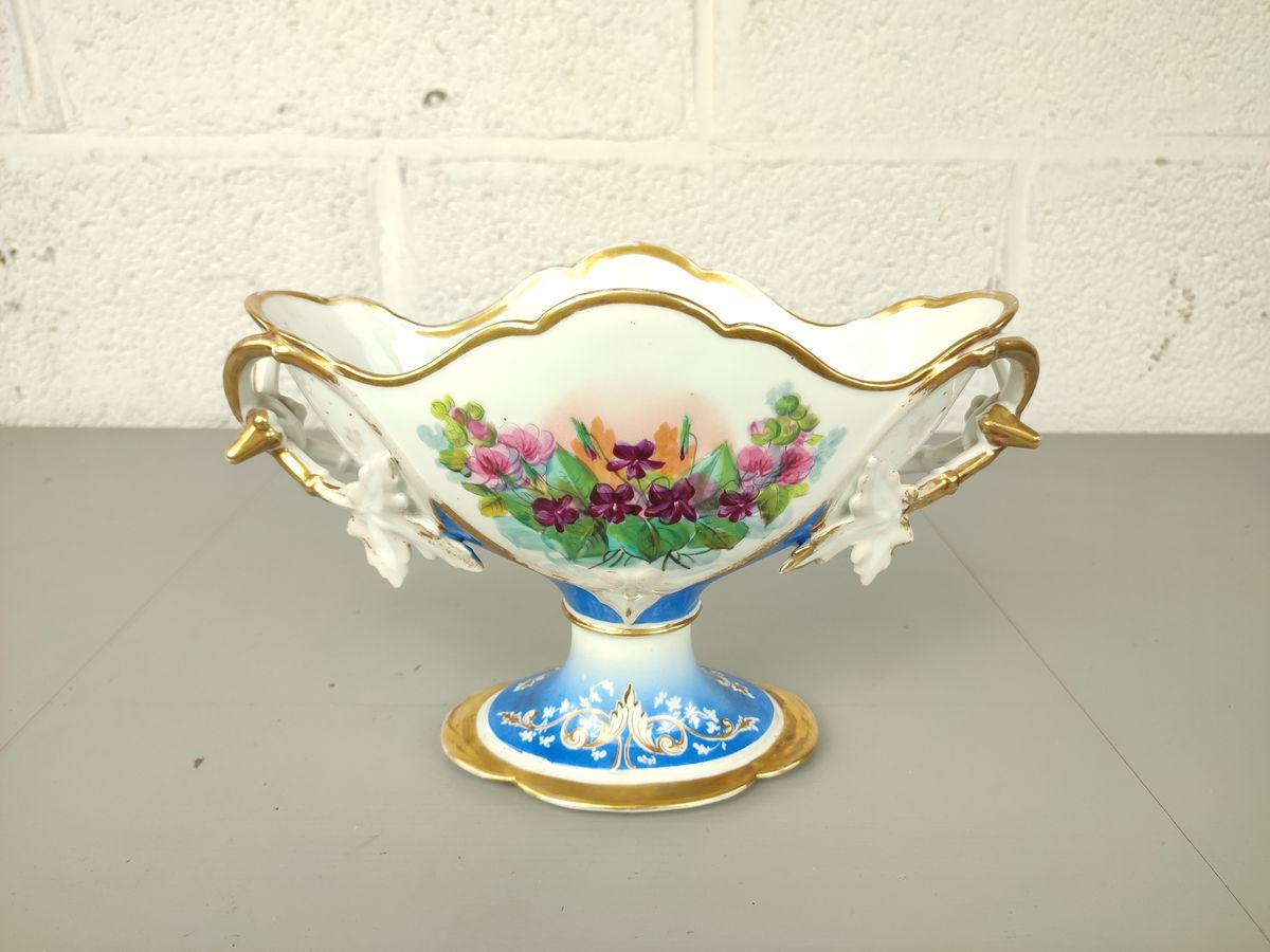 Antieke Porseleinen Coupe image 2