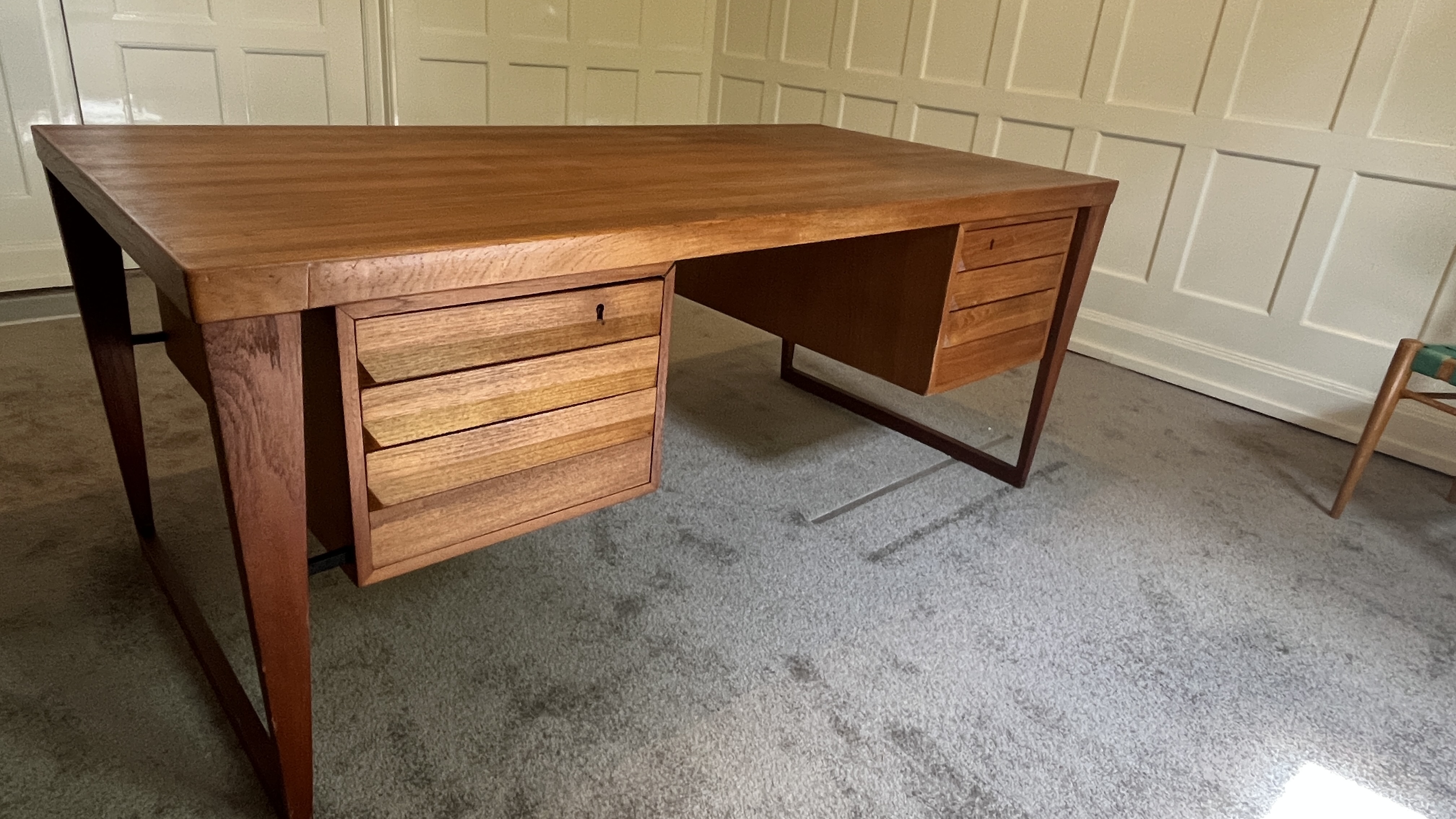 Danish Modern Kai Kristiansen Skrivebord Nr. 70 image 8