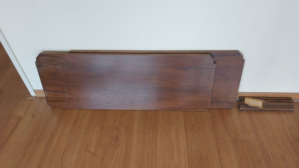 Vintage Eiken Toogkast (b155xh210xd65) image 16