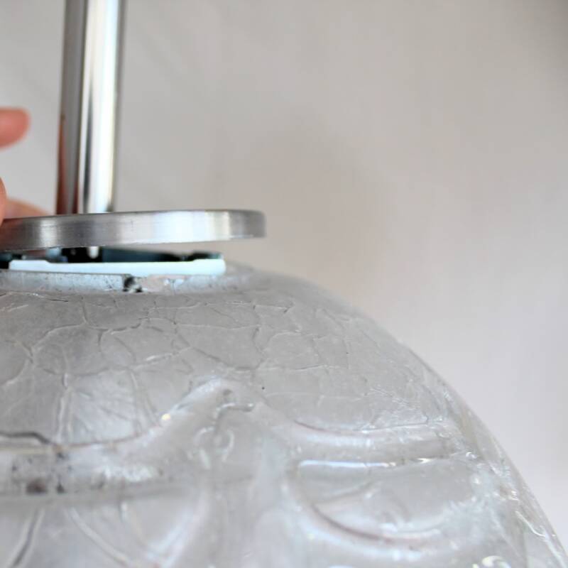 Vintage Doria Hanglamp - Iceglass L image 8