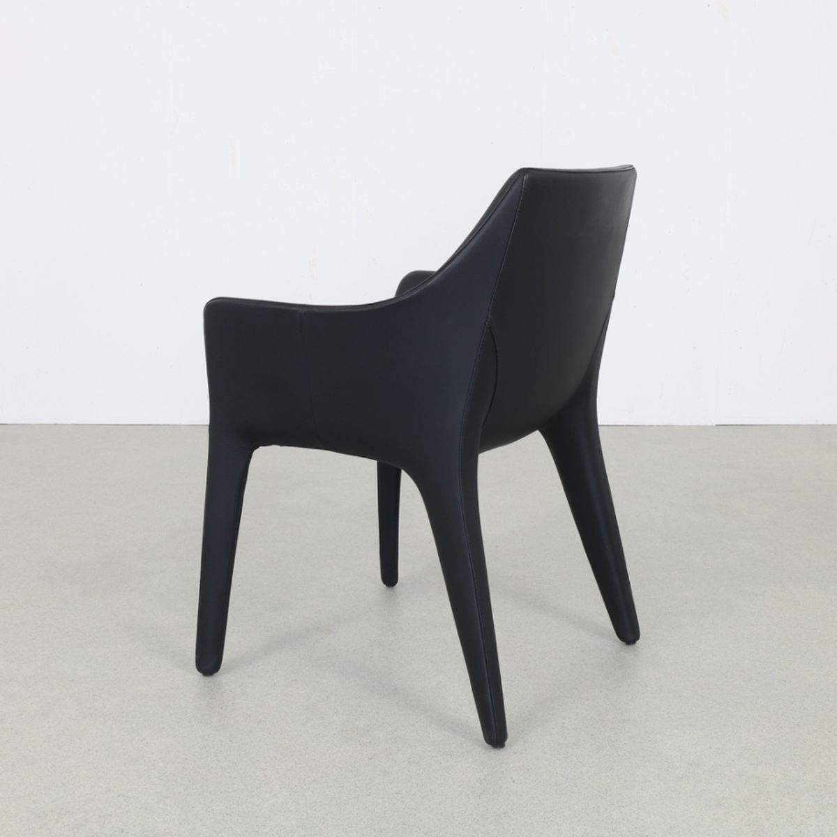 Design Stoel Leer €1428 “tip Toe Arm” Bonaldo Italië image 4