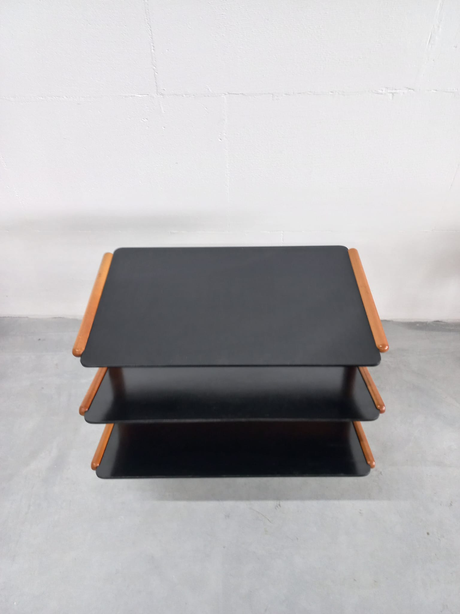 Zeldzaam Wim Den Boon (attrib) Modernistische Side Table Wandmeubel image 6