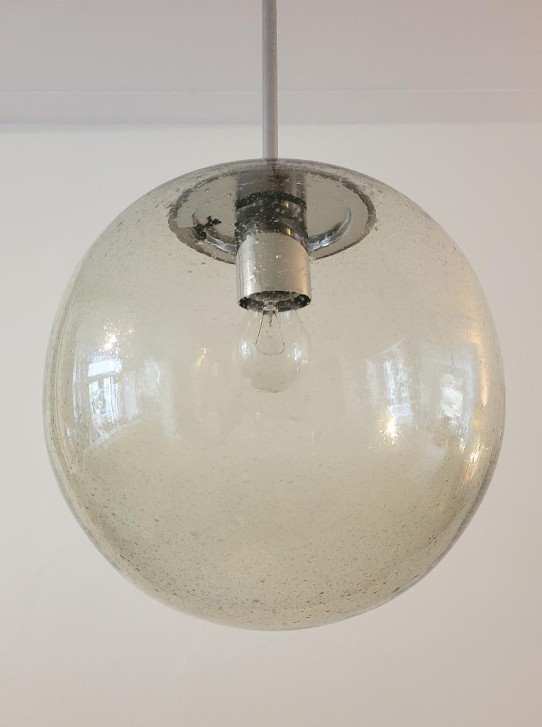 Vintage Rookglazen Globe Van Doria Leuchten image 2