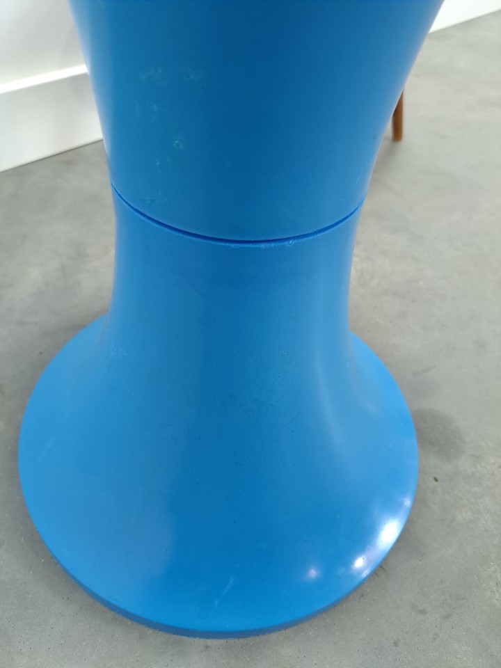Kunststof Veb Kruk Blauw Met Wit Nr. 2 image 5