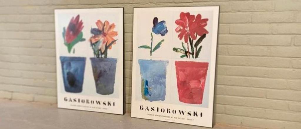 2 X Gerard Gasiorowski Franse Tentoonstellingsposter P/p/s image 5