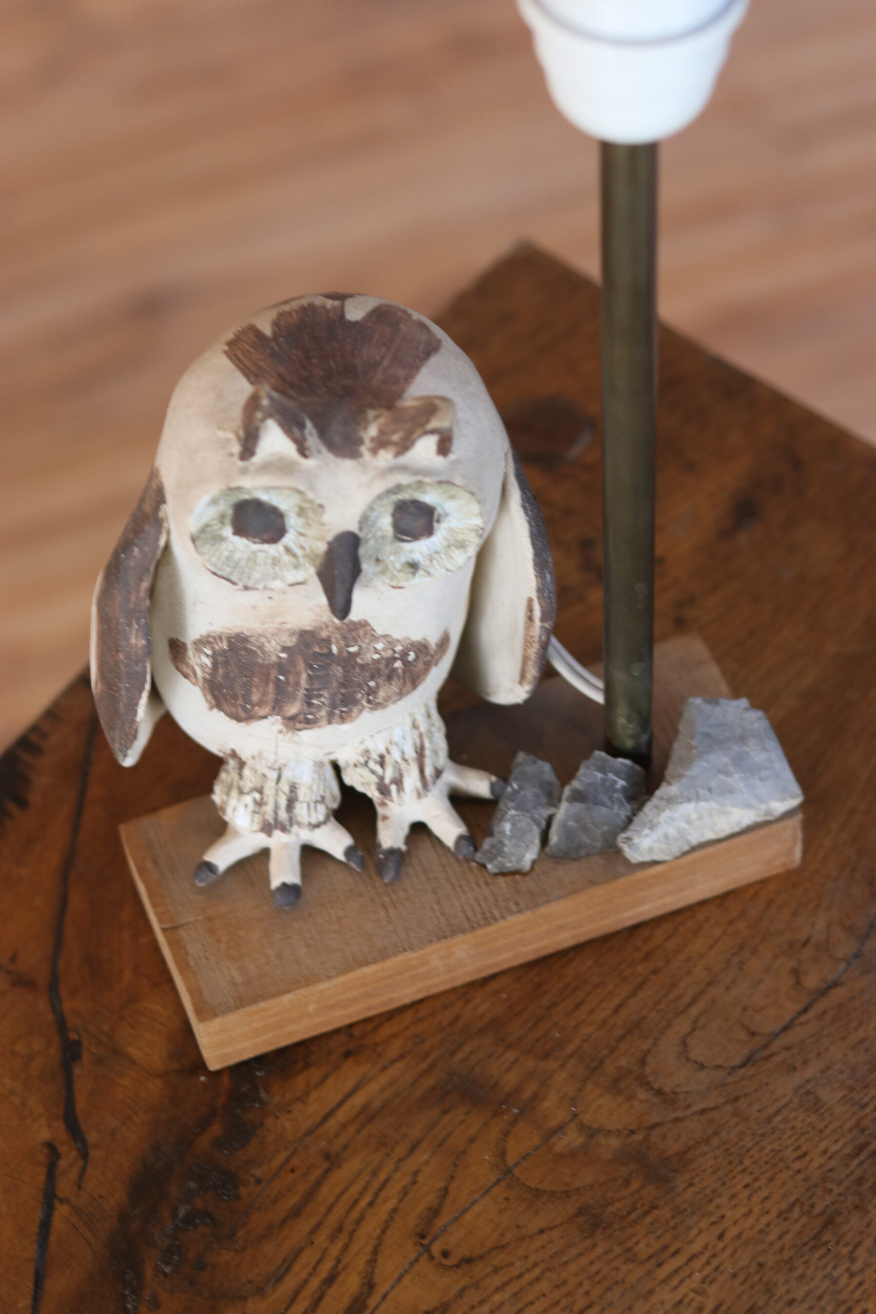 Lampe Hibou En Terre Cuite 1960 image 7