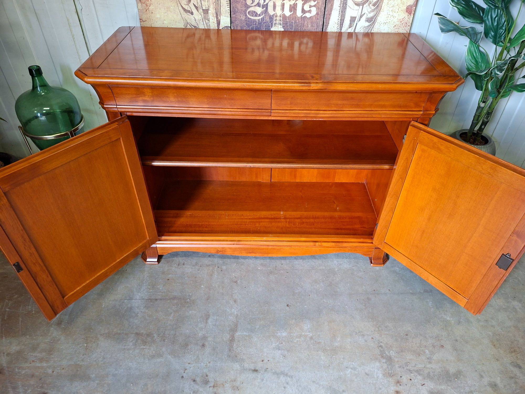 Klassiek Engels Commode, Dressoir, Wandconsole Hele Lichte Gebruikerssporen Afm. 123x52cm En 90cm Hoog. image 7