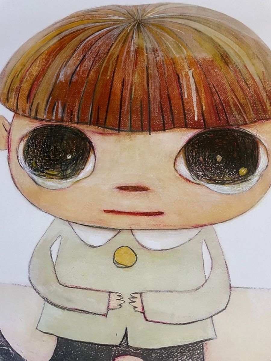 Yoshimoto Nara, I'a Sorry (detail), 2007, image 6