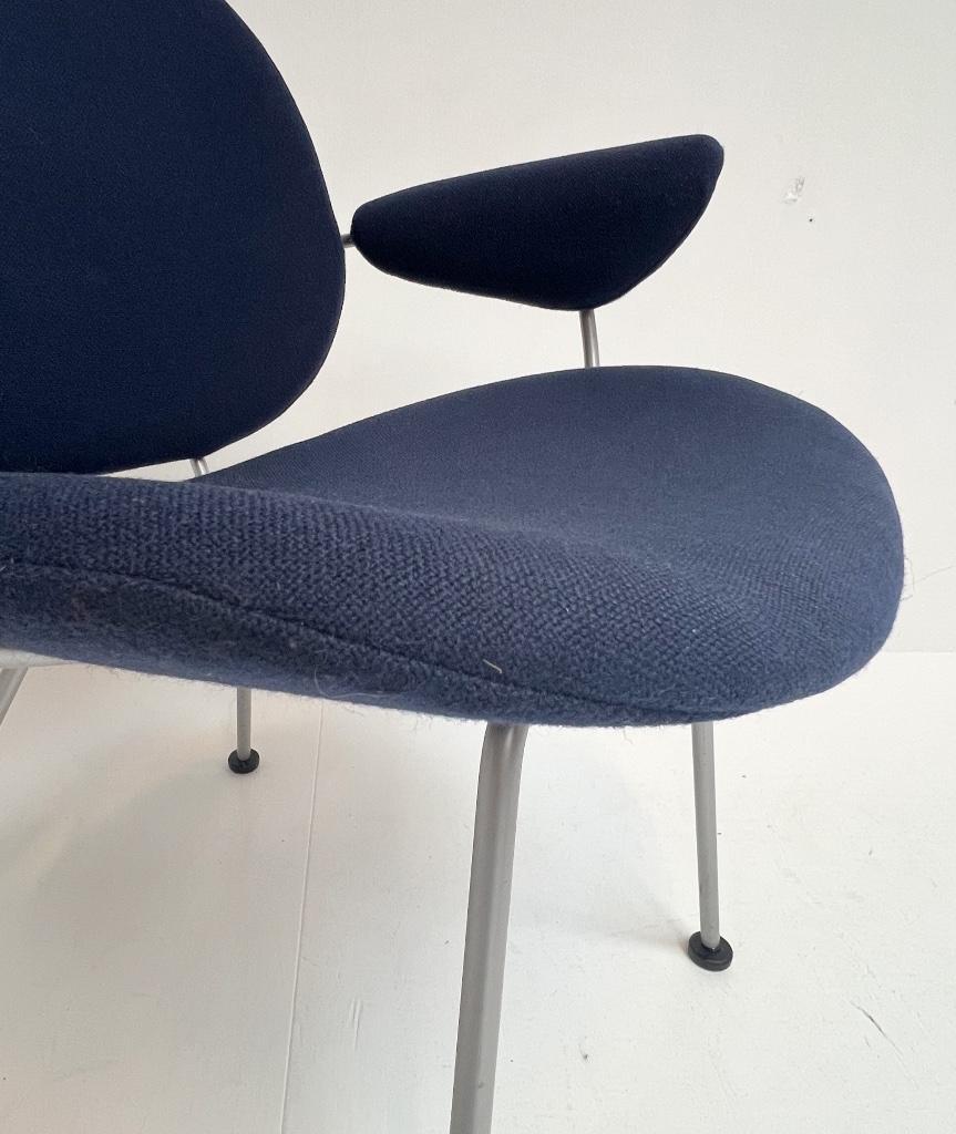 Donkerblauwe Kembo Fauteuil Van W.h. Gispen, Na 2000 image 7