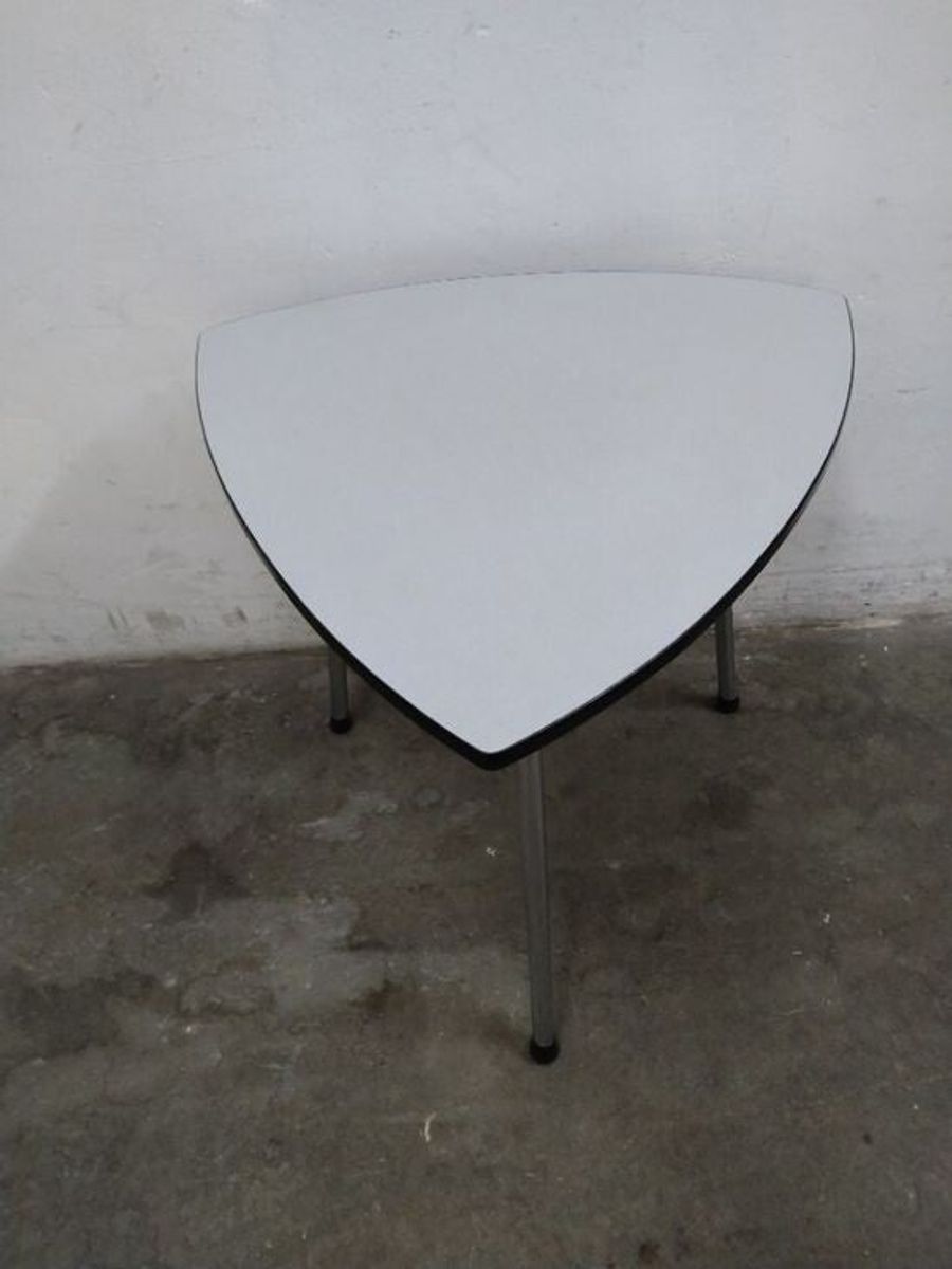 Vintage Formica Triangular Table image 4