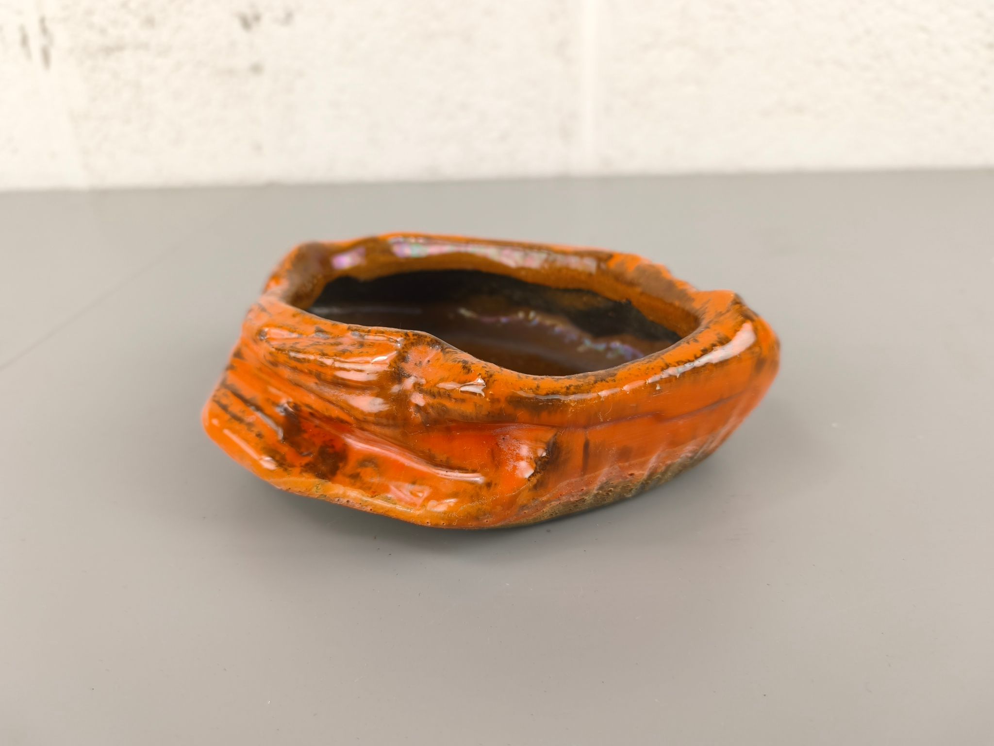 Vintage Keramiek Asbak / Vide-poche image 3