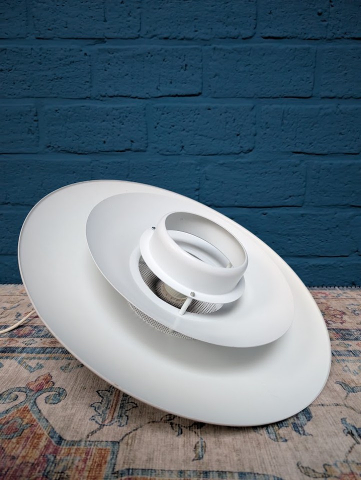 Vintage Schalenlamp, Deens Design, Toplamper image 13
