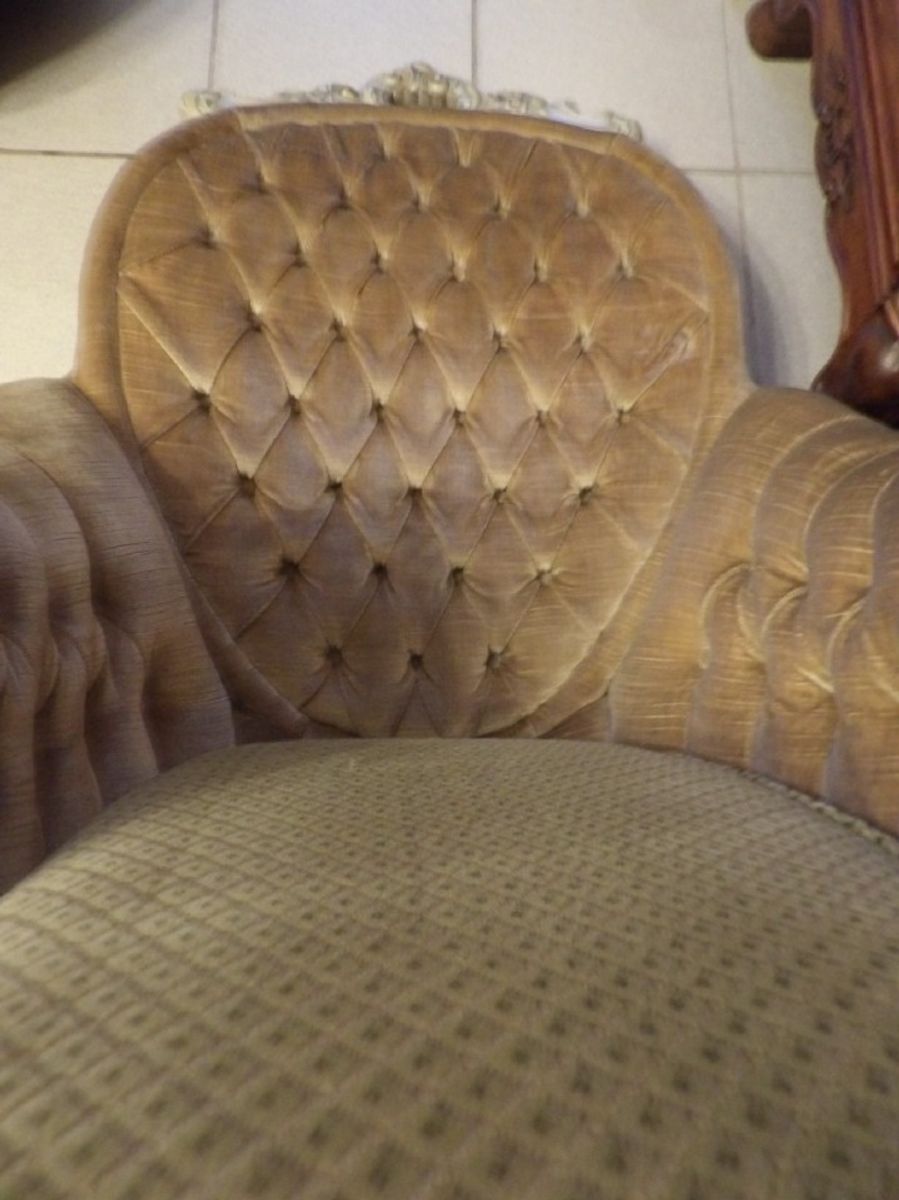Paar Barok Fauteuils image 2