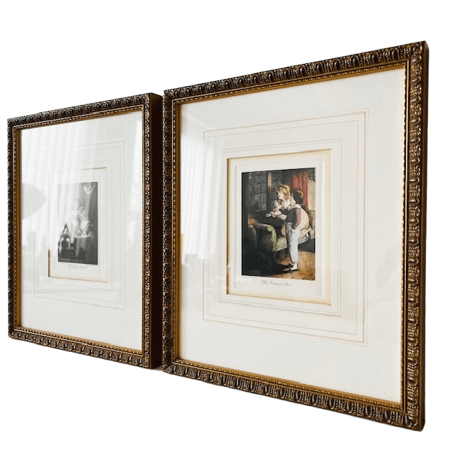 Gesigneerde Kleurengravures Door E.h. Stewart Barok image 6