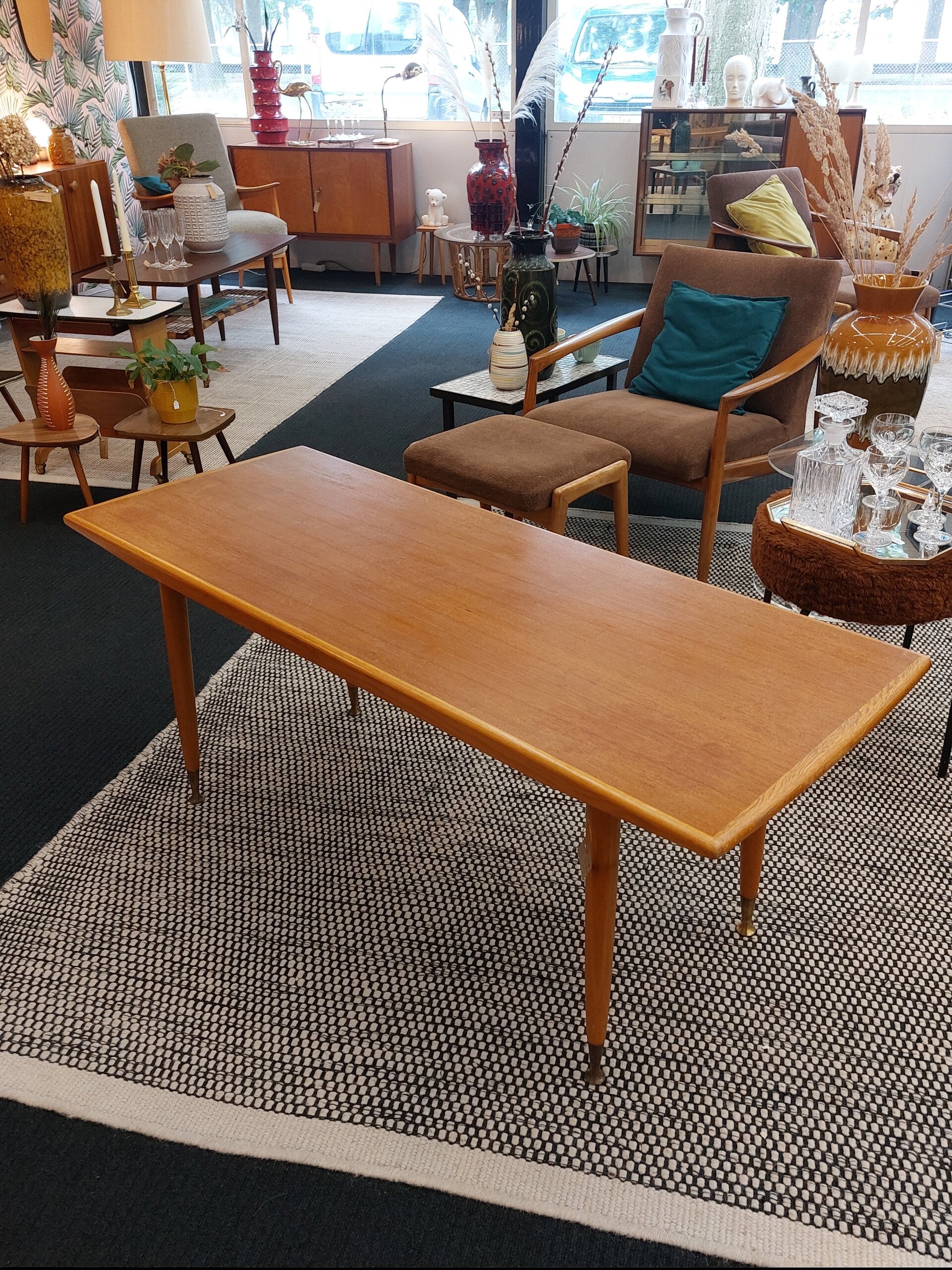 Vintage Salontafel Ronde Poot 60S image 8
