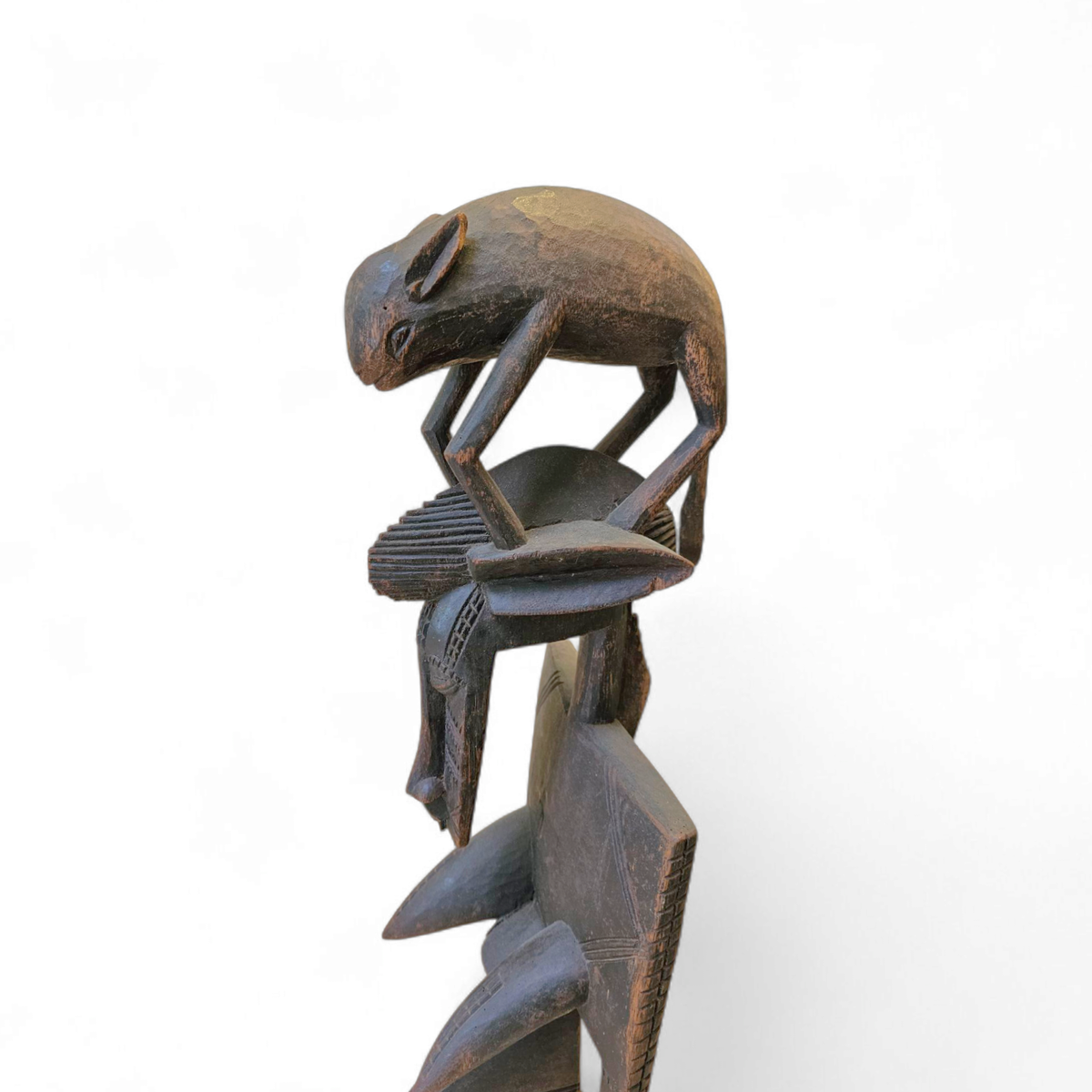 Wooden / Dogon / African Figure Sculpture / 1960s image 2