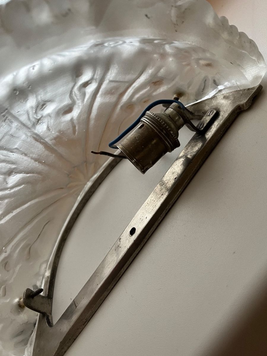 Art Deco Wandlampen Genet & Michon image 12