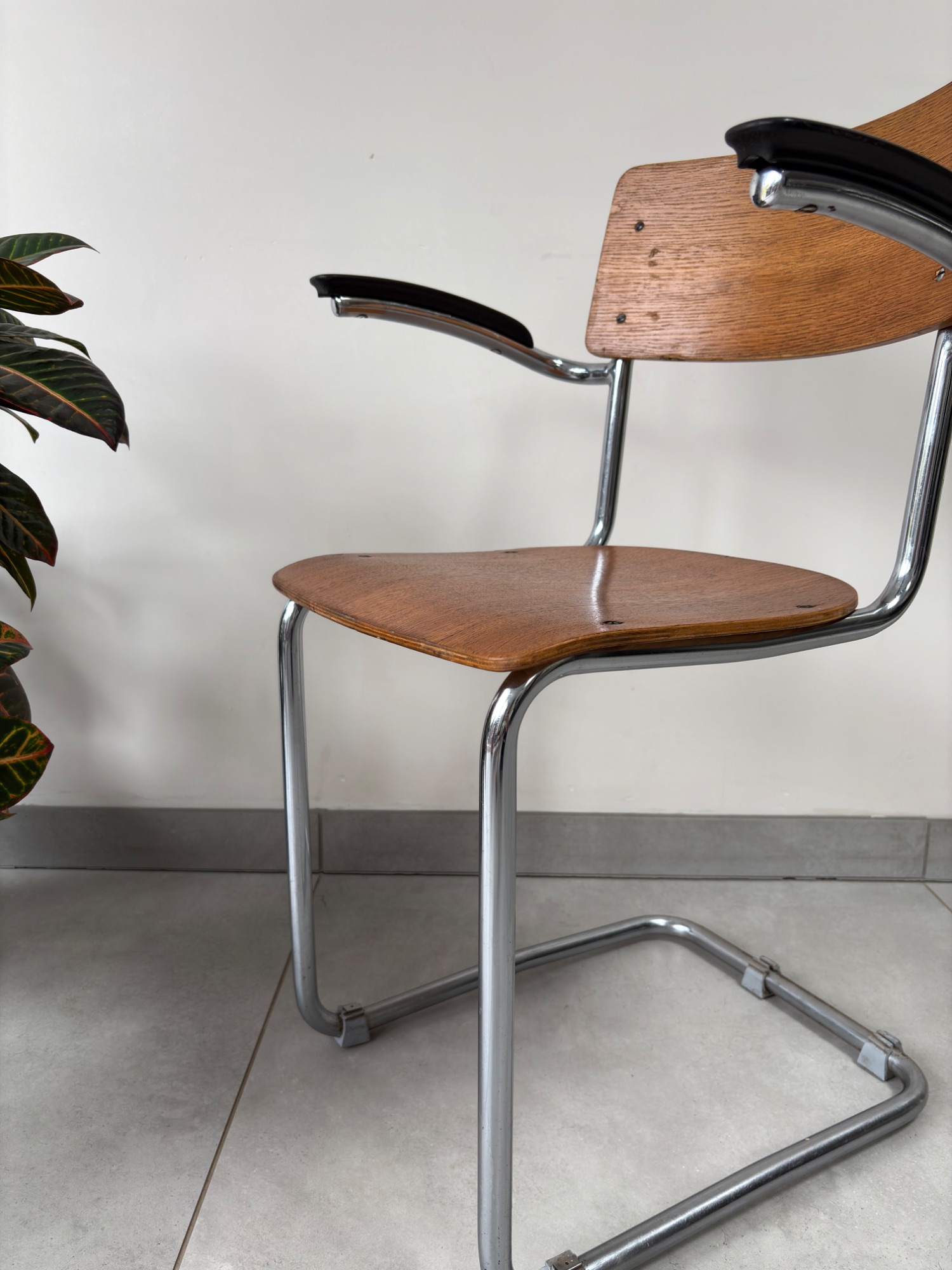 Vintage Buisstoel Bauhaus Stijl image 5