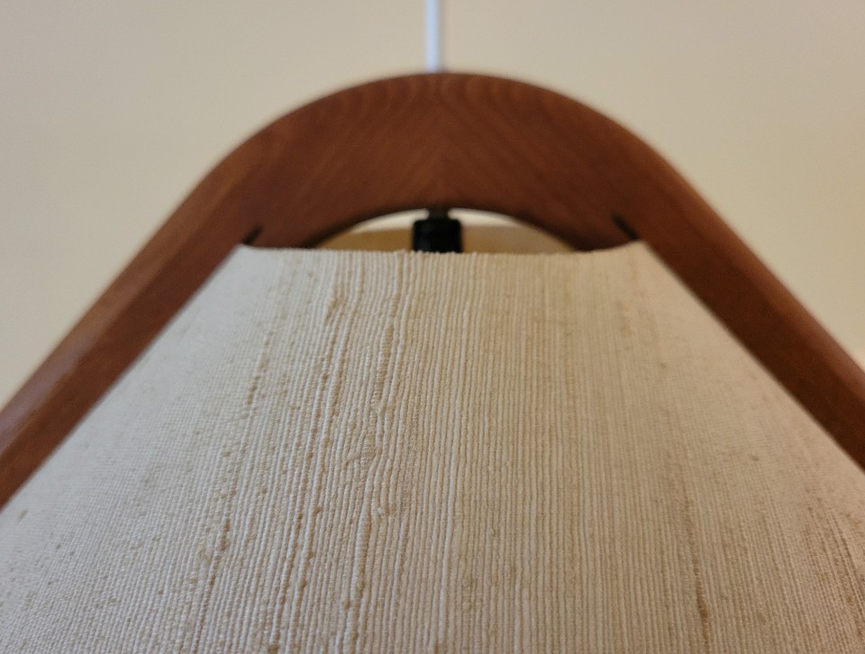 Deense Hanglamp In Teak Van Domus, 1970 image 7