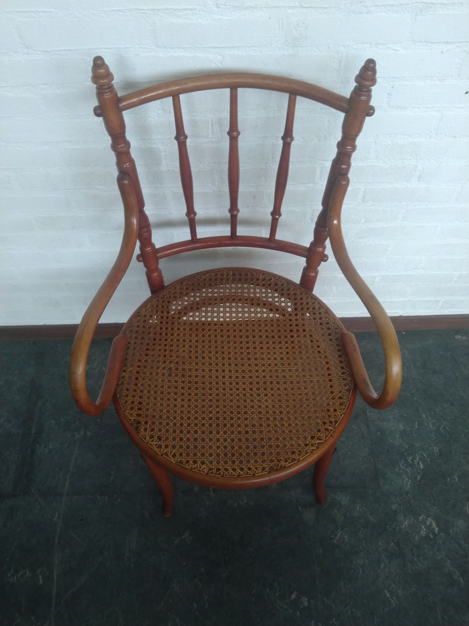 Fishel/Thonet Grote Armstoel 1920 image 7