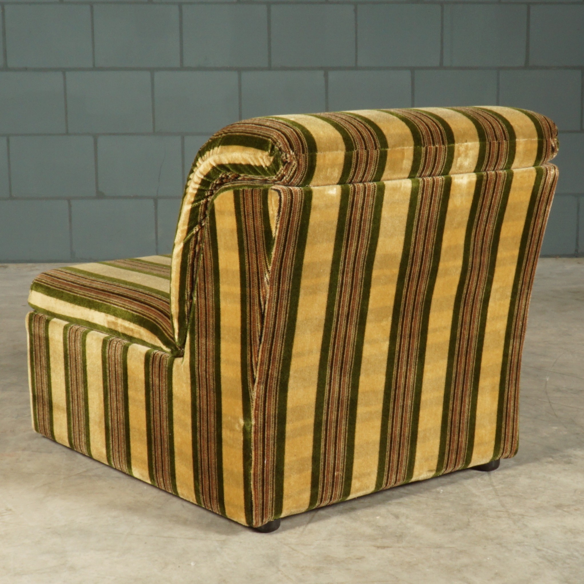 Midcentury Modulaire Zithoek/zitgroep – Velours – Jaren 70 image 10