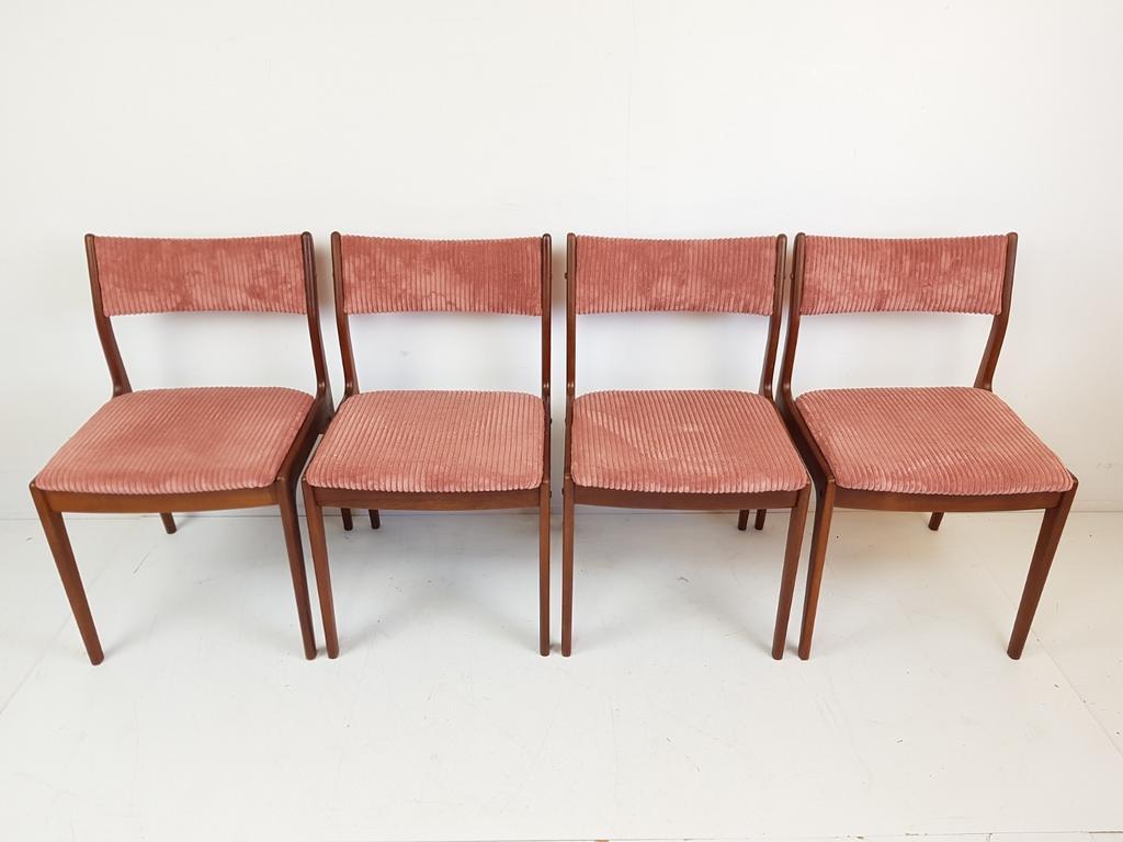 4 Deense Johannes Andersen Voor Uldum Roze Rib Stof image 3