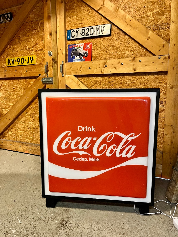 Reclame Lichtbak Coca Cola Origineel image 14