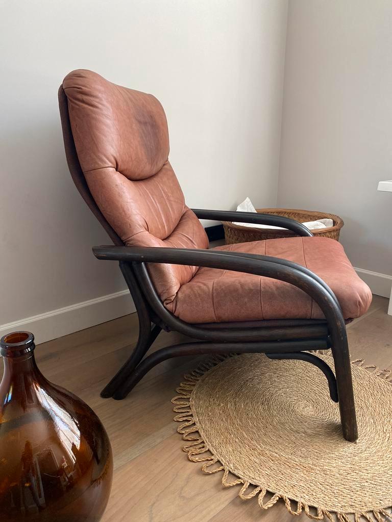 Vintage Manou Rotan Fauteuil image 4