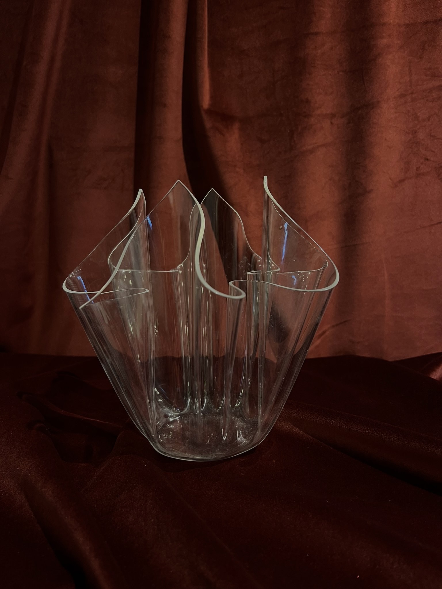 Vintage Acrylic Vase image 2