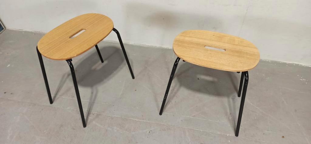 2 X Sostrene Grene Kruk, Hout En Metaal, P/p/s image 9