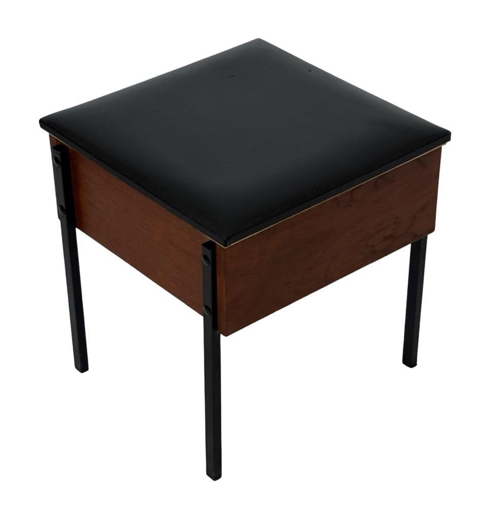 Vintage Tafel Kastje Pastoe Stijl Bijzettafeltje Jaren 60 image 2