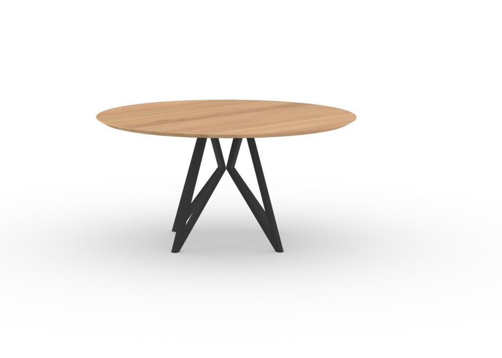 Studio Henk Eettafel 150 Cm Rond Eiken Butterfly | image 2