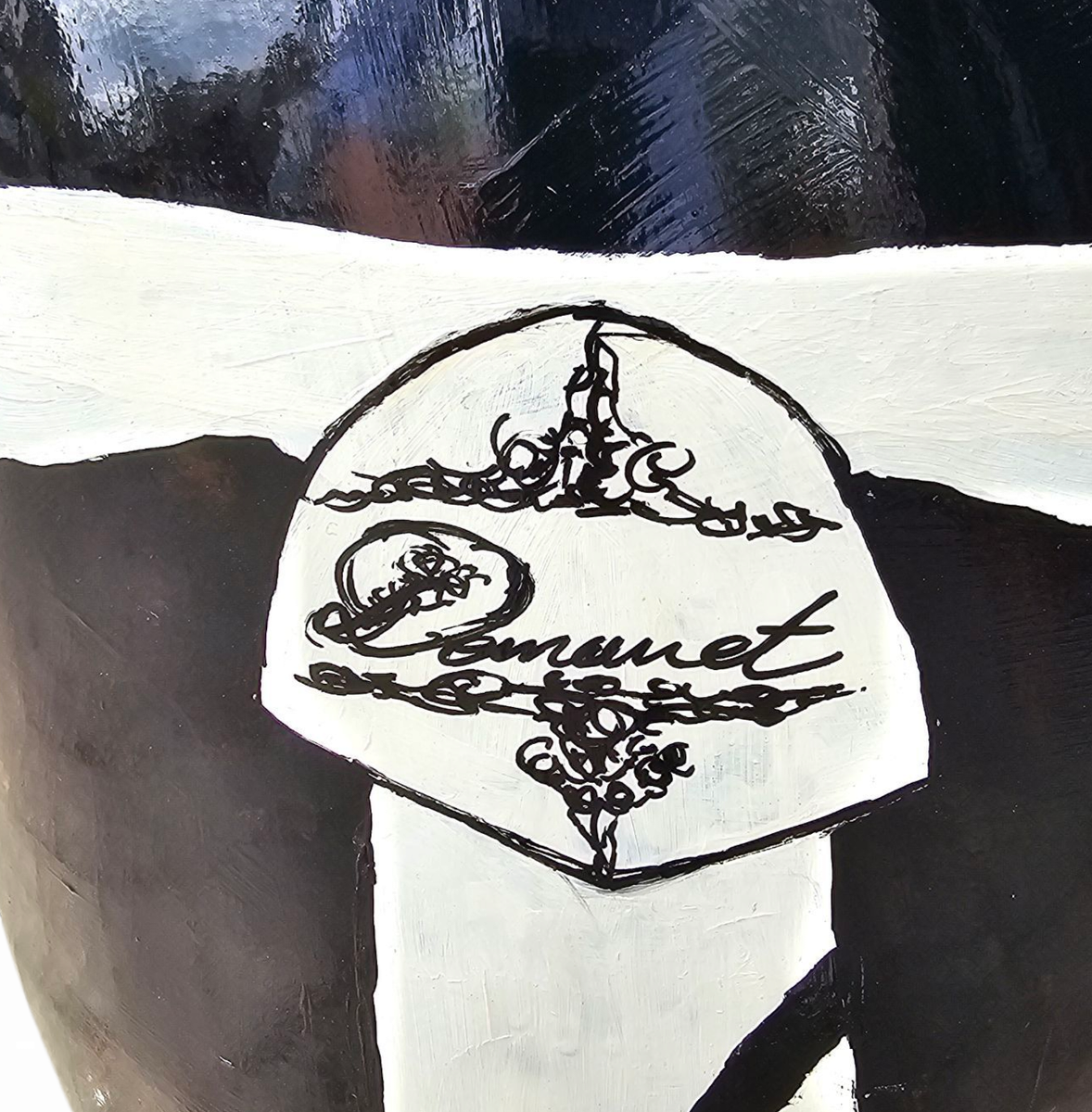 Large Resin Penguin By Michael Peetermans / Belgium 2014 / Signed By Artist / Unique Piece image 3