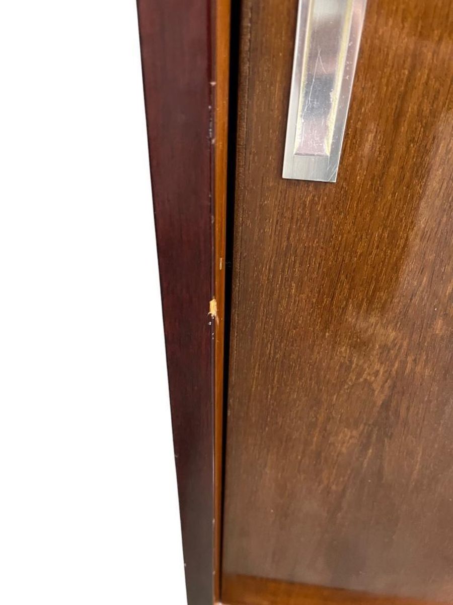Vintage Vitrinekast / Barkast / Kast Met Etagere image 15