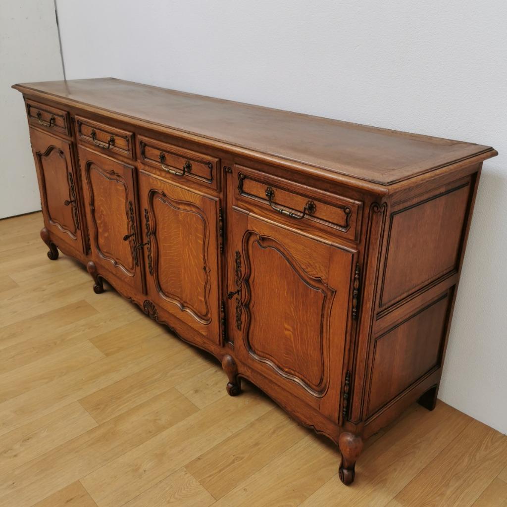 Groot Vintage Landelijk Dressoir Wandkast Buffetkast Ladekast image 6