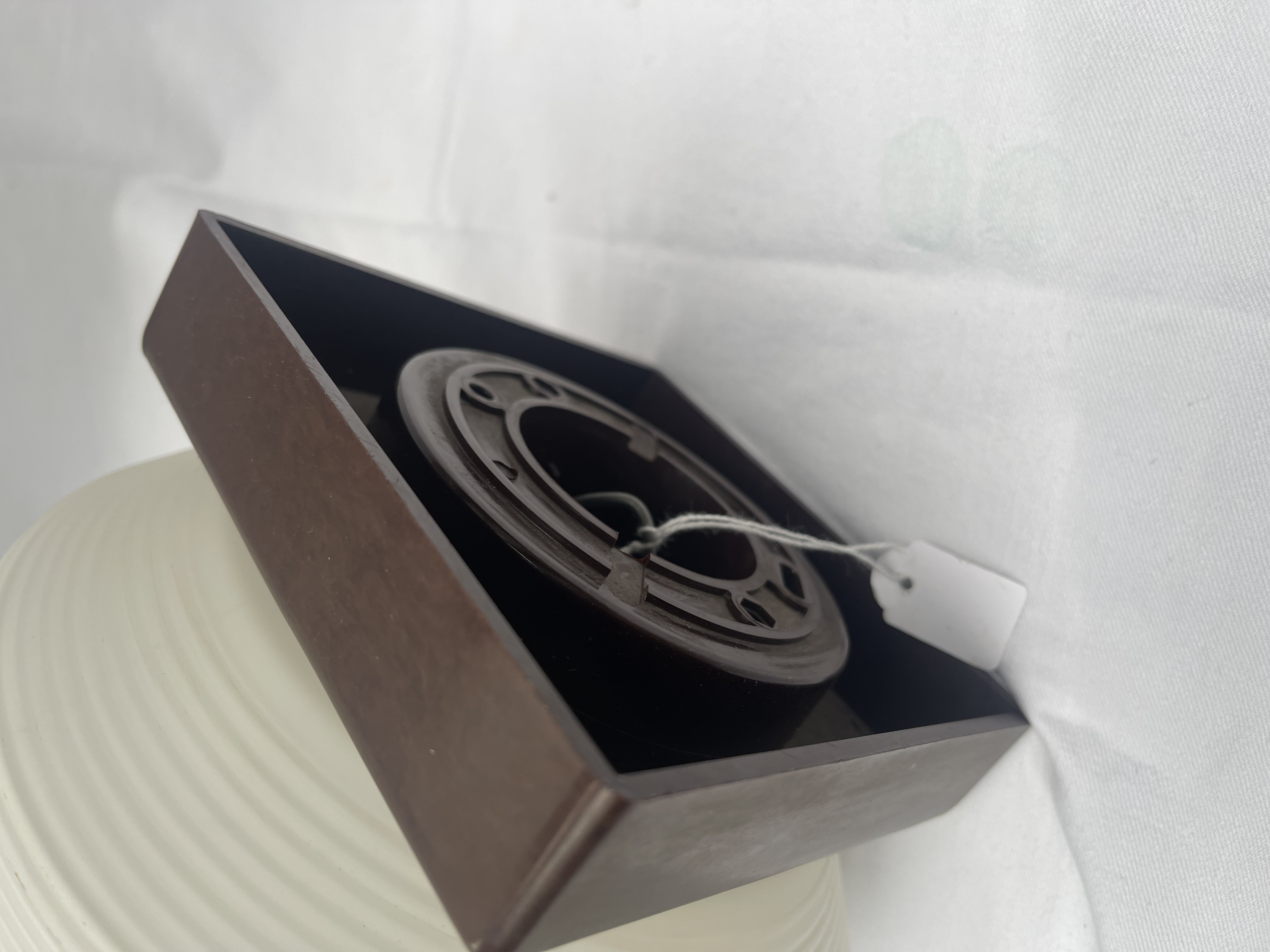 Vintage Plafonnière Opaal Glas image 6