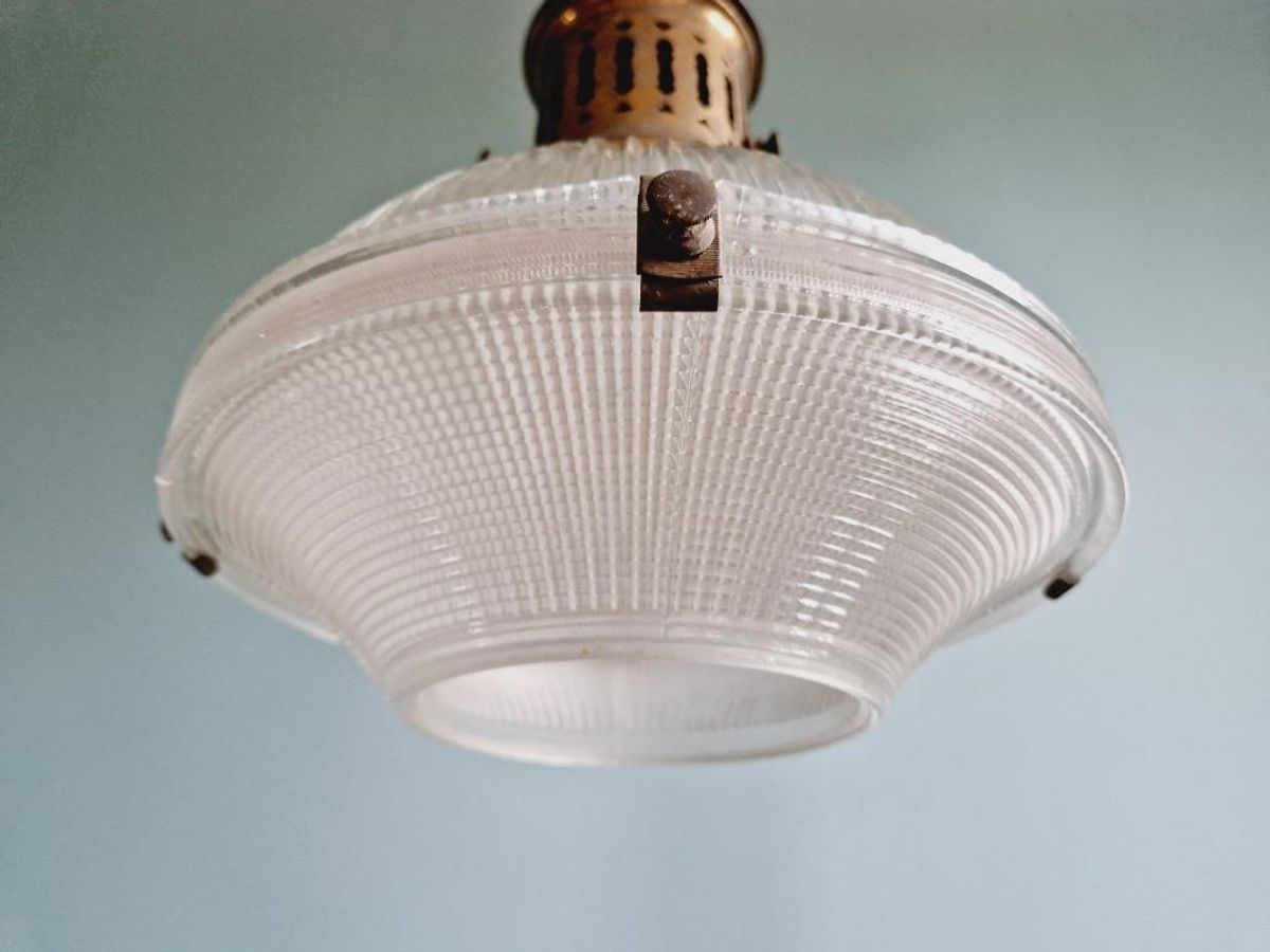 Prismatische Glazen Suspensie Van Holofaan, 1920-30s image 5