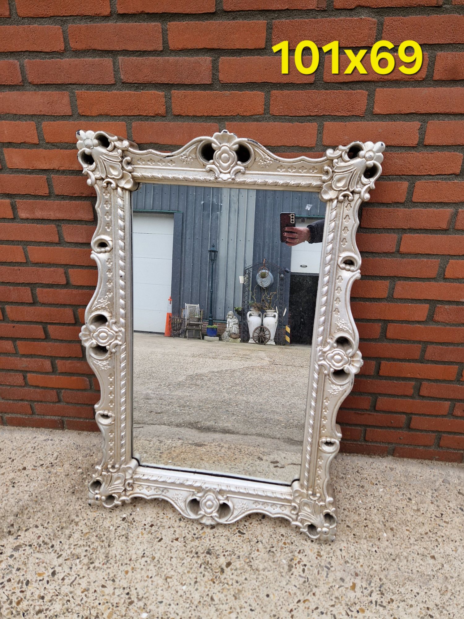 Brocante Spiegel 101x69 image 2