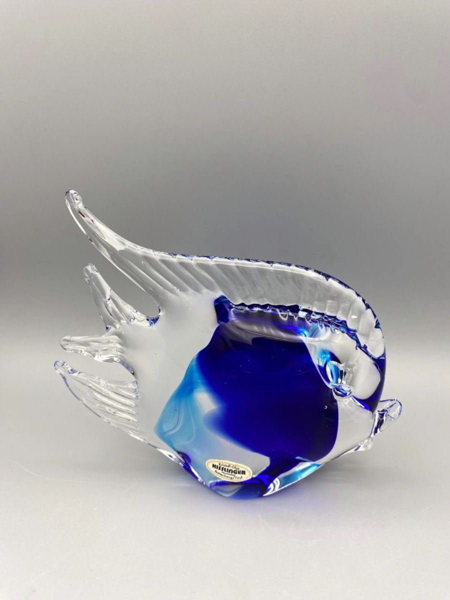 Set Vissen Kristalglas Kisslinger Tirol Blauw image 3