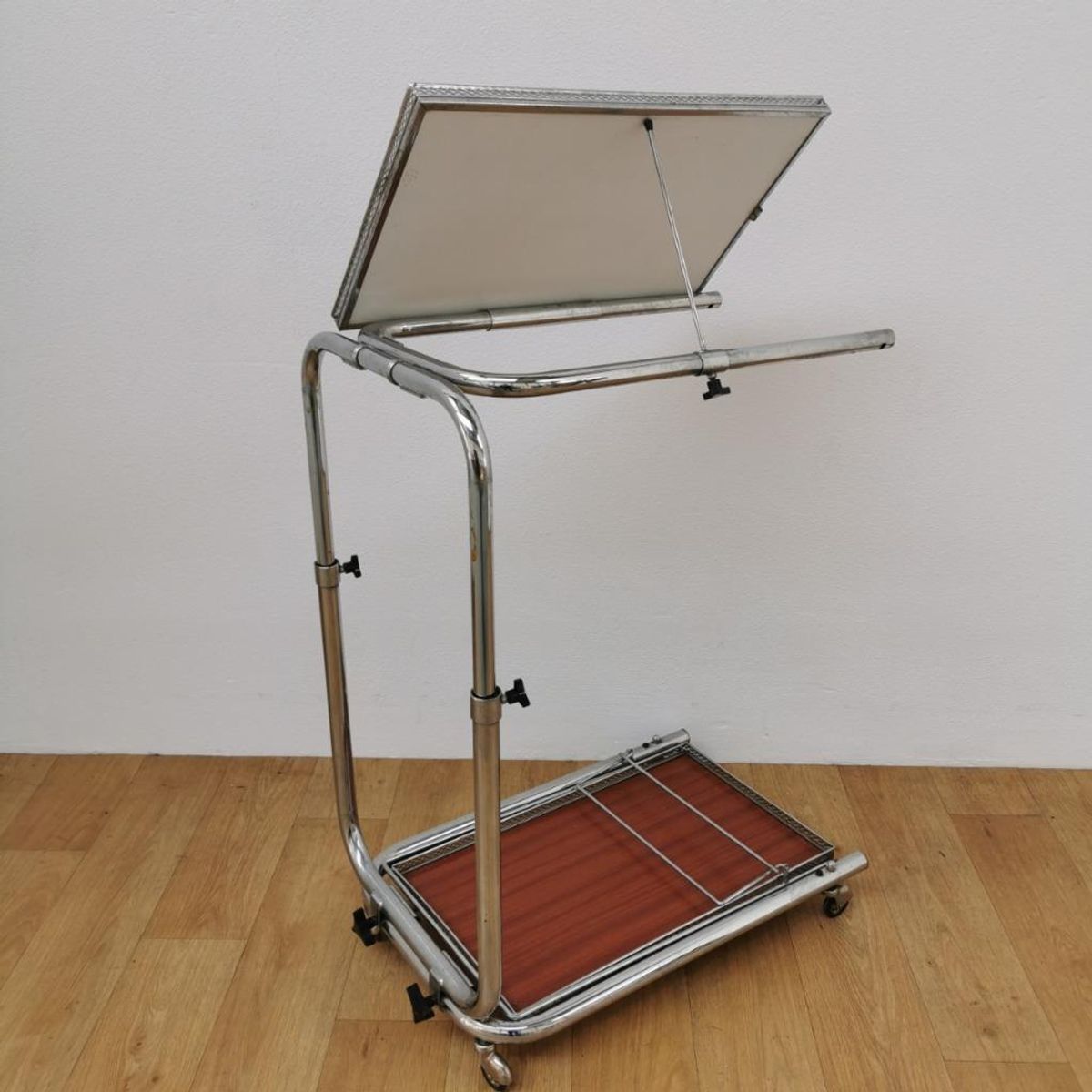 Vintage Mid Century Trolley Barcart Drankenkar Butlerwagen Serveerwagen 1 image 7