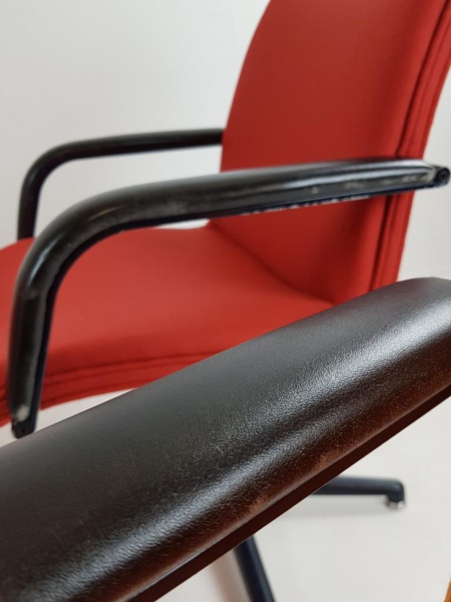 Artifort Bureaustoelen Oranje Setprijs Ploegstof image 9