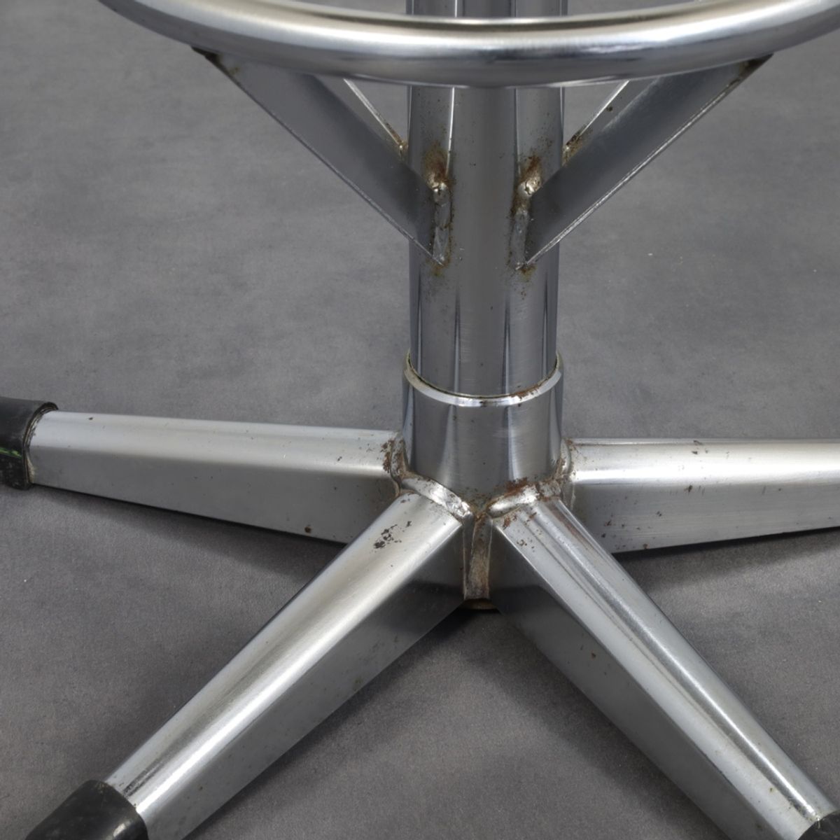 6x Bar Stool In Chrome, 1970s image 4