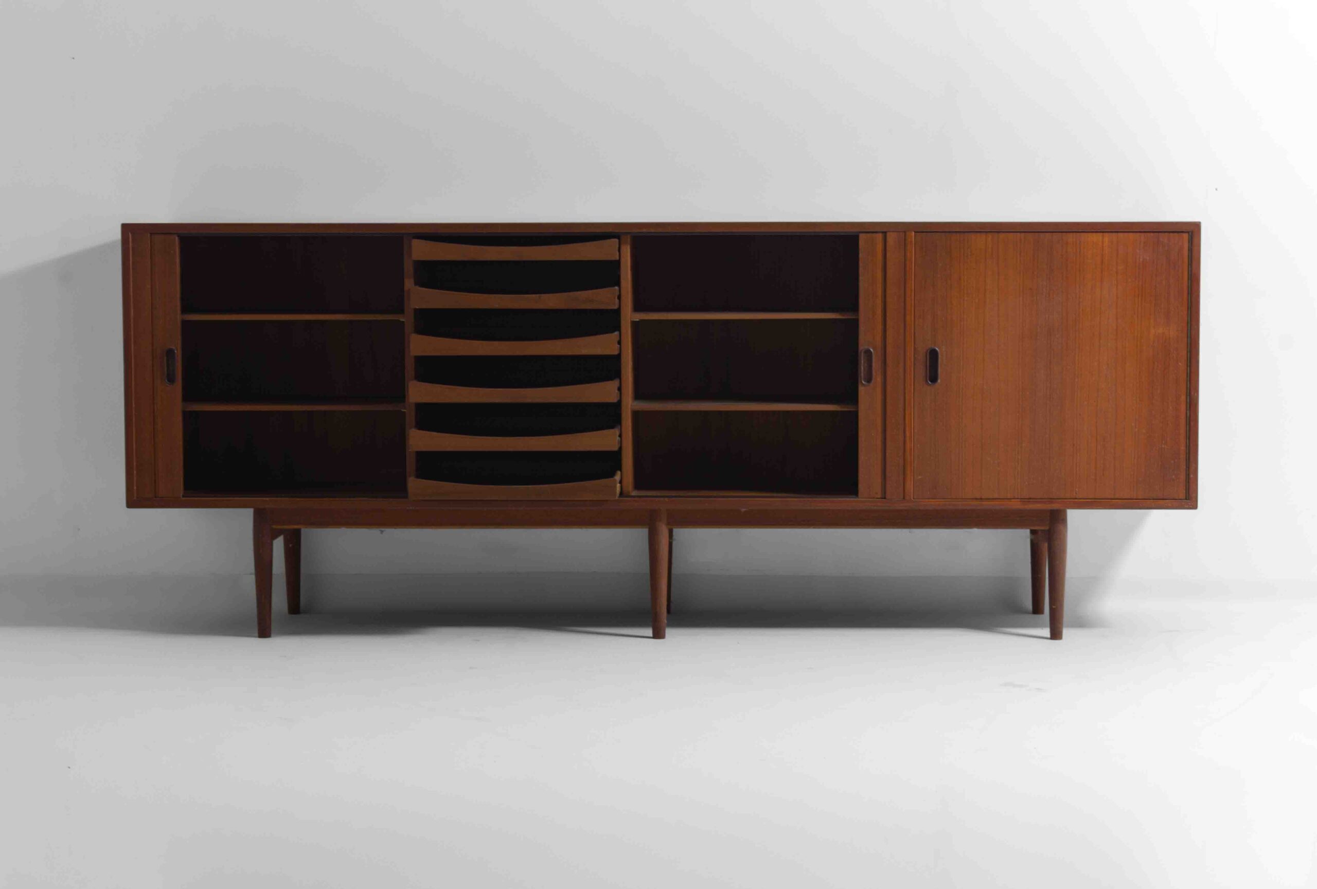 Zeldaam Mid-century Dressoir Van Arne Vodder, Denemarken 1950 image 7