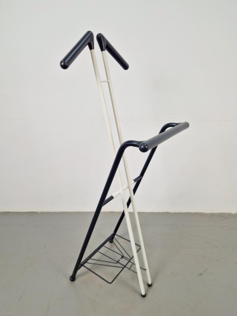 Vintage Postmodern Valet Kledingrek '80 Dressboy Memphis image 2