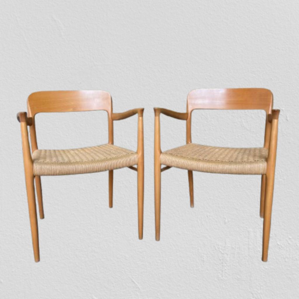 Set Van 8 Stoelen Niels Moller Voor Mollers Mobelfabrik image 19