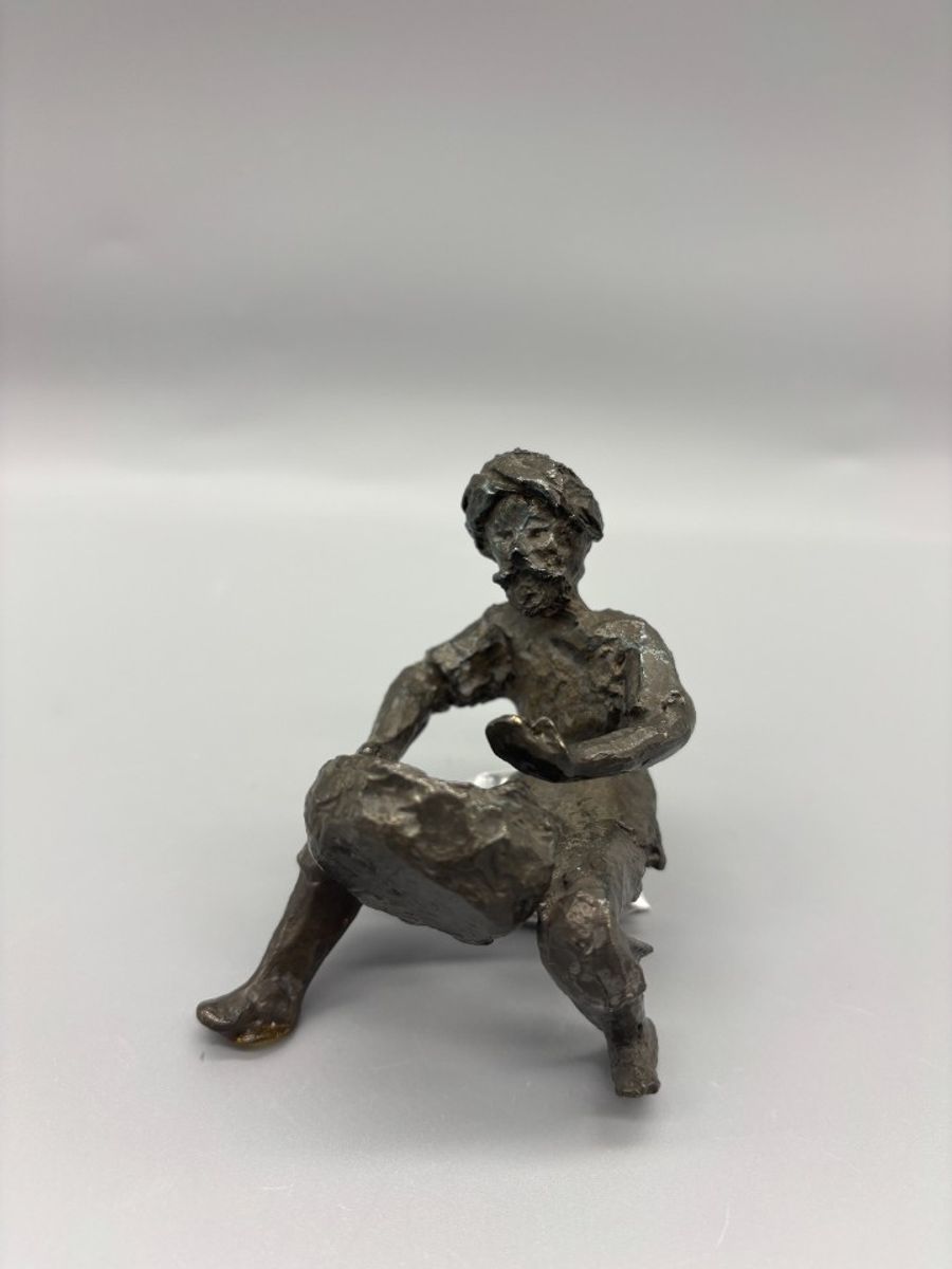 Bronzen Figuur Marktkoopman image 3
