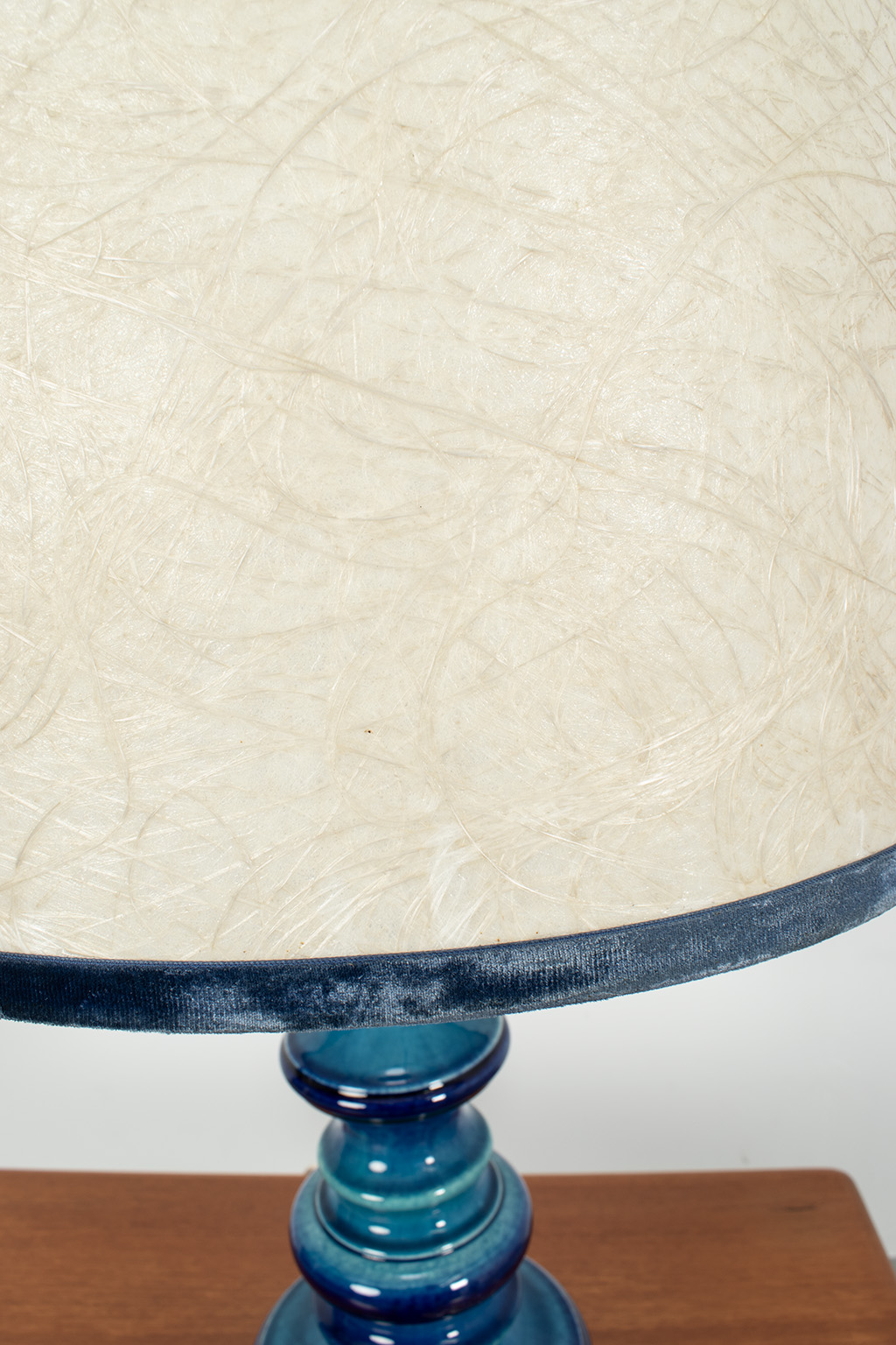 Blauw Keramieken Lamp image 8